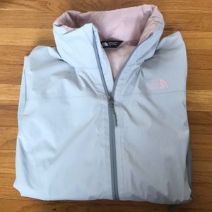 North Face windbreaker w/ stow-away hood